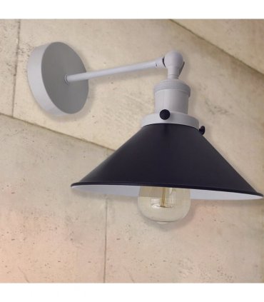 Adjustable Black Wall Sconces Lamps and White~2564