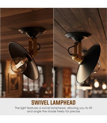 Adjustable Wall Sconce / Ceiling Fixture ~6461
