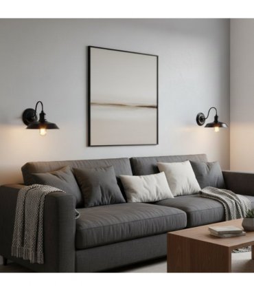 E27 Swan Neck Wall Sconce Fixture ~6506