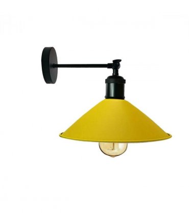 Industrial Yellow Colour Wall Lamp Retro Light Vintage Wall Sconce Lights~2312