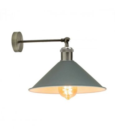 Industrial Grey Colour Wall Lamp Retro Light Vintage Wall Sconce Lights~2313