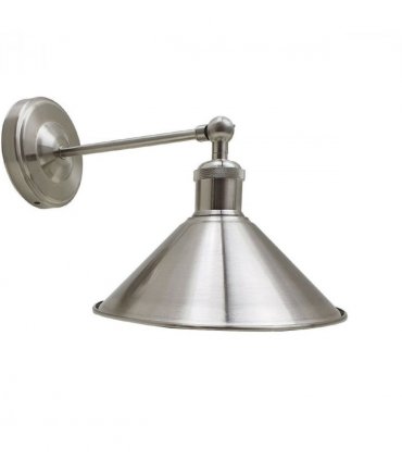 Satin Nickel Vintage Industrial E27 Adjustable Metal Sconce Wall Light ~2112