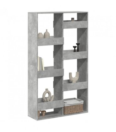 vidaXL Room Divider Concrete Grey 100x33x175 cm Engineered Wood