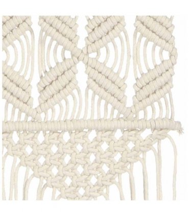 vidaXL Macrame Wall Hanger 40x80 cm Cotton