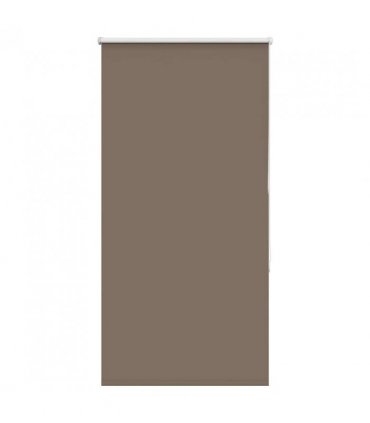 vidaXL Roller Blind Blackout Coffee 70x130 cm Fabric Width 65.7 cm Polyester