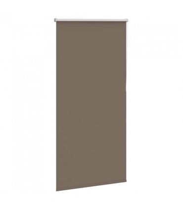 vidaXL Roller Blind Blackout Coffee 70x130 cm Fabric Width 65.7 cm Polyester