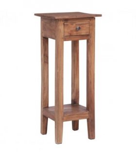 vidaXL Plant Stand 30x30x75 cm Solid Mahogany Wood