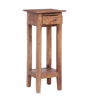 vidaXL Plant Stand 30x30x75 cm Solid Mahogany Wood