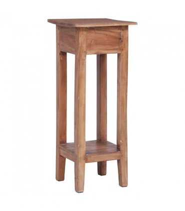 vidaXL Plant Stand 30x30x75 cm Solid Mahogany Wood