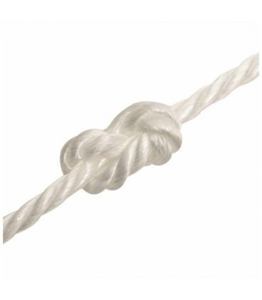 vidaXL Work Rope White 10 mm 100 m Polypropylene