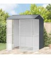 vidaXL Bird Cage Anthracite 215 x 210 x 247 cm Galvanised Steel
