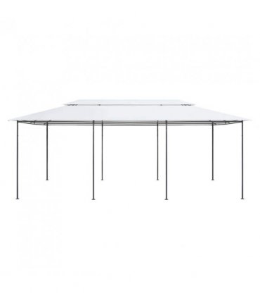 vidaXL Gazebo 600x298x270 cm White 180g/m²