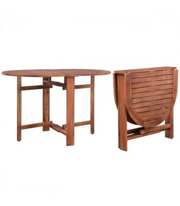 vidaXL Garden Table 120x70x74 cm Solid Acacia Wood