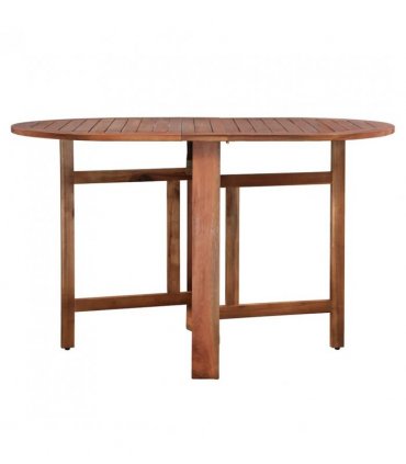 vidaXL Garden Table 120x70x74 cm Solid Acacia Wood