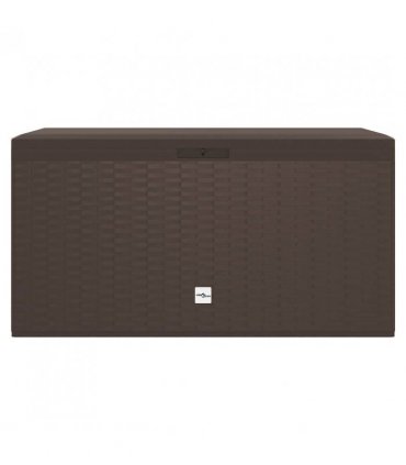 vidaXL Garden Storage Box Brown 114x47x60 cm