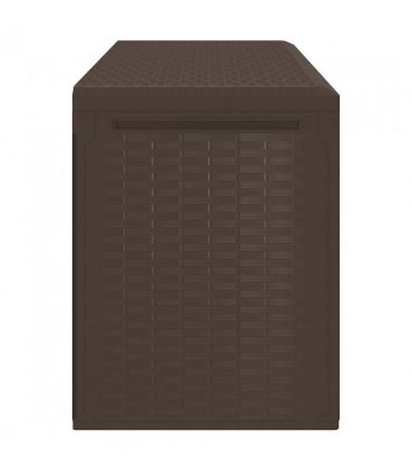 vidaXL Garden Storage Box Brown 114x47x60 cm