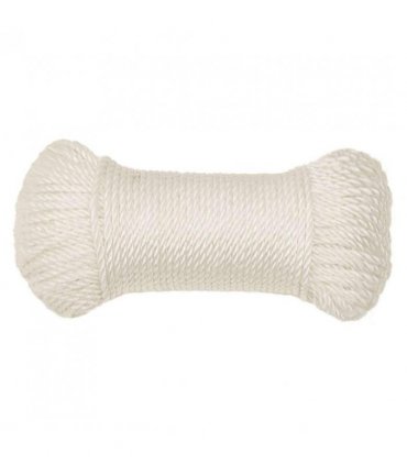 vidaXL Work Rope White 6 mm 500 m Polypropylene