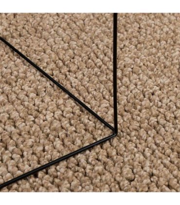 vidaXL Area Rugs Round AGIRA Natural Ø 160 CM Polyester