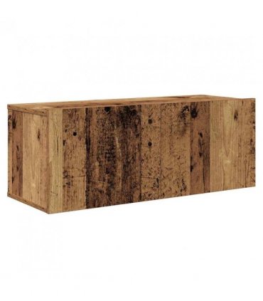 vidaXL TV Cabinet Set Wall-mounted 5 pcs Old Wood Engineered Wood