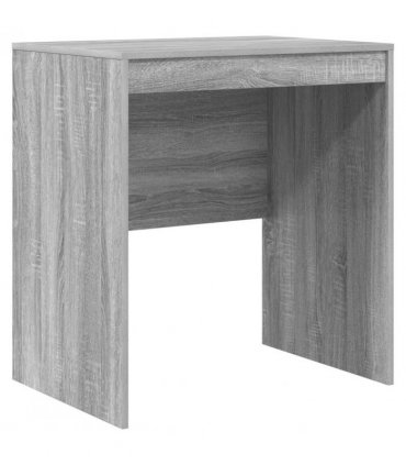 vidaXL Desk with Drawer with Shelf with Storage 2 pcs Grey Sonoma