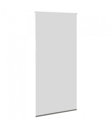 vidaXL Roller Blind Blackout Grey 110x210 cm Fabric Width 105.7 cm Polyester