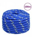 vidaXL Boat Rope Blue 20 mm 100 m Polypropylene