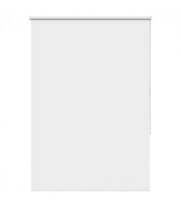 vidaXL Roller Blind Blackout White 90x150 cm Fabric Width 85.7 cm Polyester