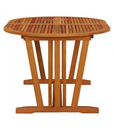 vidaXL Garden Table 200x100x75 cm Solid Wood Eucalyptus
