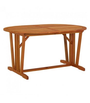 vidaXL Garden Table 200x100x75 cm Solid Wood Eucalyptus
