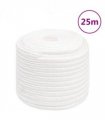 vidaXL Boat Rope Full White 18 mm 25 m Polypropylene