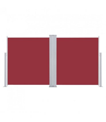 vidaXL Side Awning | Red | Polyester with PU coating | 100 x 600 cm