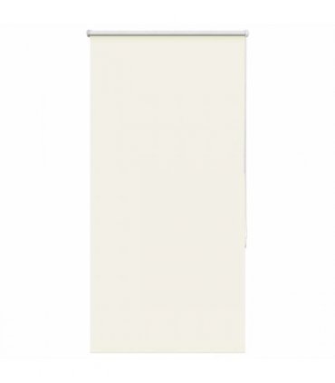 vidaXL Roller Blind Blackout Off White 70x175 cm Fabric Width 65.7 cm Polyester