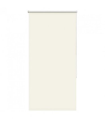 vidaXL Roller Blind Blackout Off White 65x130 cm Fabric Width 60.7 cm Polyester