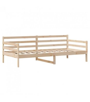 vidaXL Daybed with Drawers without Mattress White 80x200 cm Solid Wood