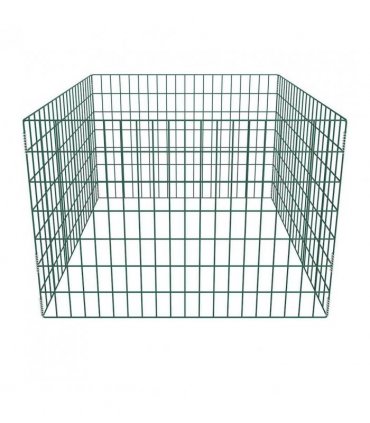 vidaXL Square Mesh Garden Composter 100 x 100 x 70 cm