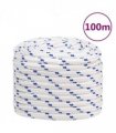 vidaXL Boat Rope White 20 mm 100 m Polypropylene
