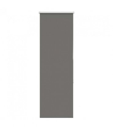 vidaXL Roller Blind Blackout Grey 40x175 cm Fabric Width 35.7 cm Polyester