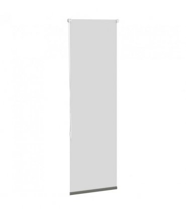 vidaXL Roller Blind Blackout Grey 40x175 cm Fabric Width 35.7 cm Polyester