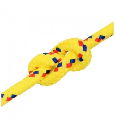 vidaXL Boat Rope Yellow 8 mm 50 m Polypropylene