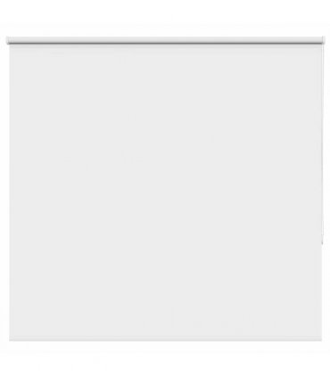 vidaXL Roller Blind Blackout White 160x130 cm Fabric Width 156.6 cm Polyester