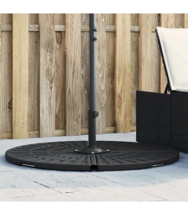 vidaXL Parasol Base Weight with Handle for Cross Stand Parasols 14 kg