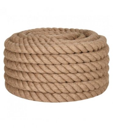 vidaXL Jute Rope 25 m Long 30 mm Thick