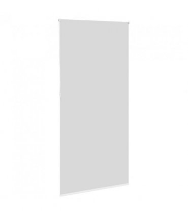 vidaXL Roller Blind Blackout White 115x230 cm Fabric Width 110.7 cm Polyester