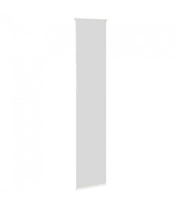 vidaXL Roller Blind Blackout Off White 60x230 cm Fabric Width 55.7 cm Polyester