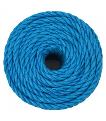 vidaXL Work Rope Blue 12 mm 50 m Polypropylene