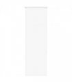 vidaXL Roller Blind Blackout White 55x150 cm Fabric Width 50.7 cm Polyester