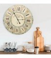 vidaXL Wall Clock Multicolour 60 cm MDF
