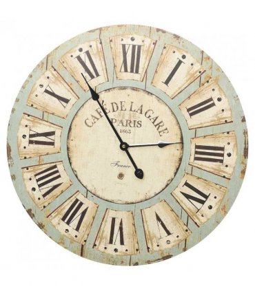 vidaXL Wall Clock Multicolour 60 cm MDF