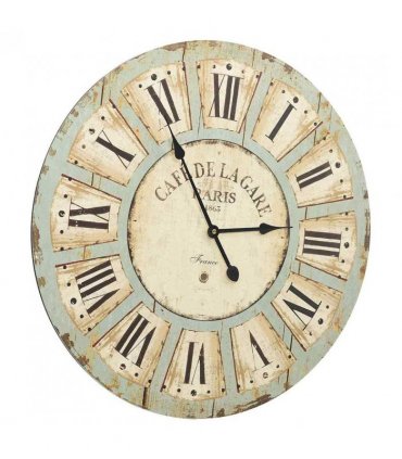vidaXL Wall Clock Multicolour 60 cm MDF