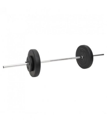vidaXL Barbell and Dumbbell with Plates 60 kg
